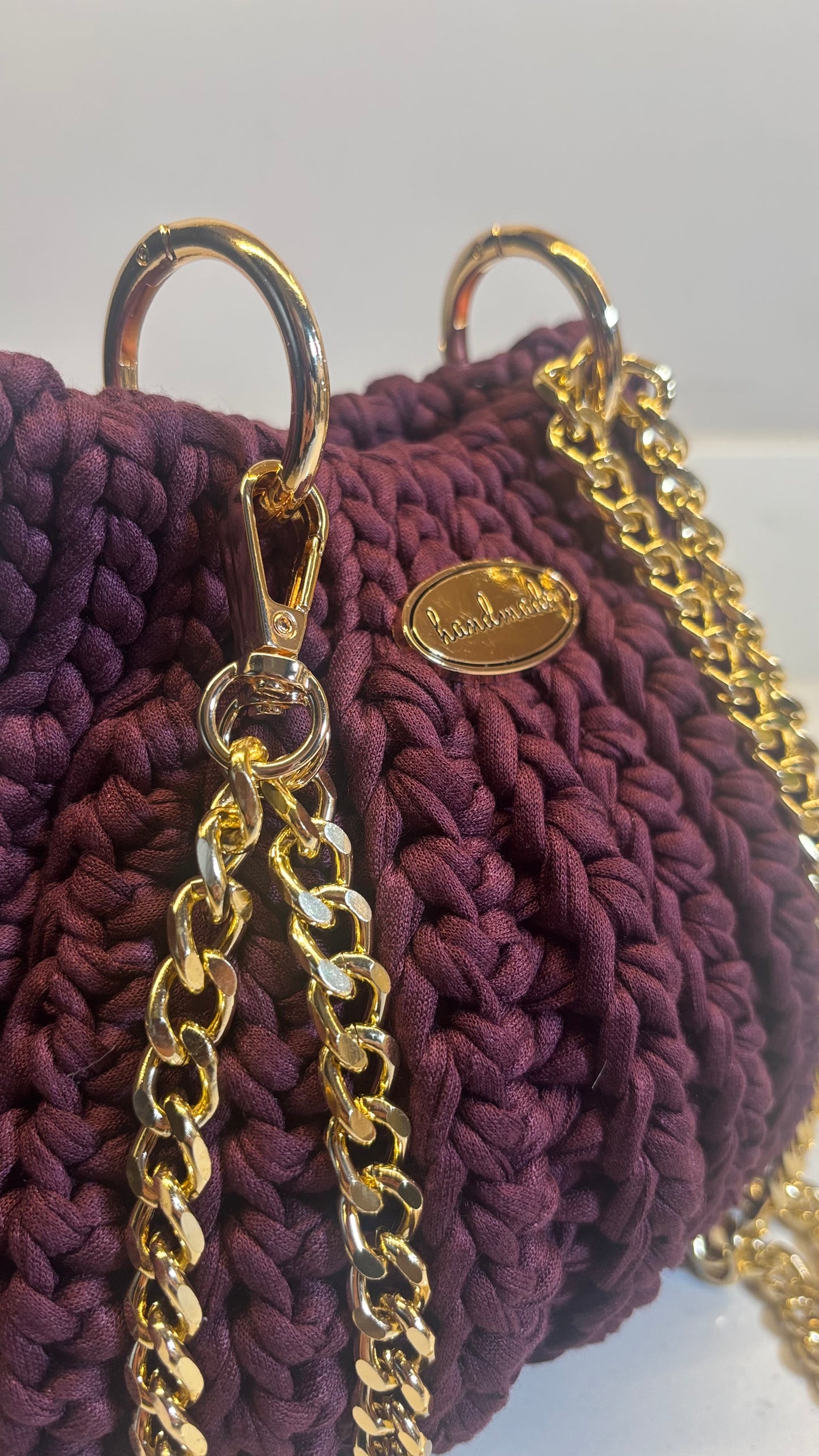 Purple Shell Bag