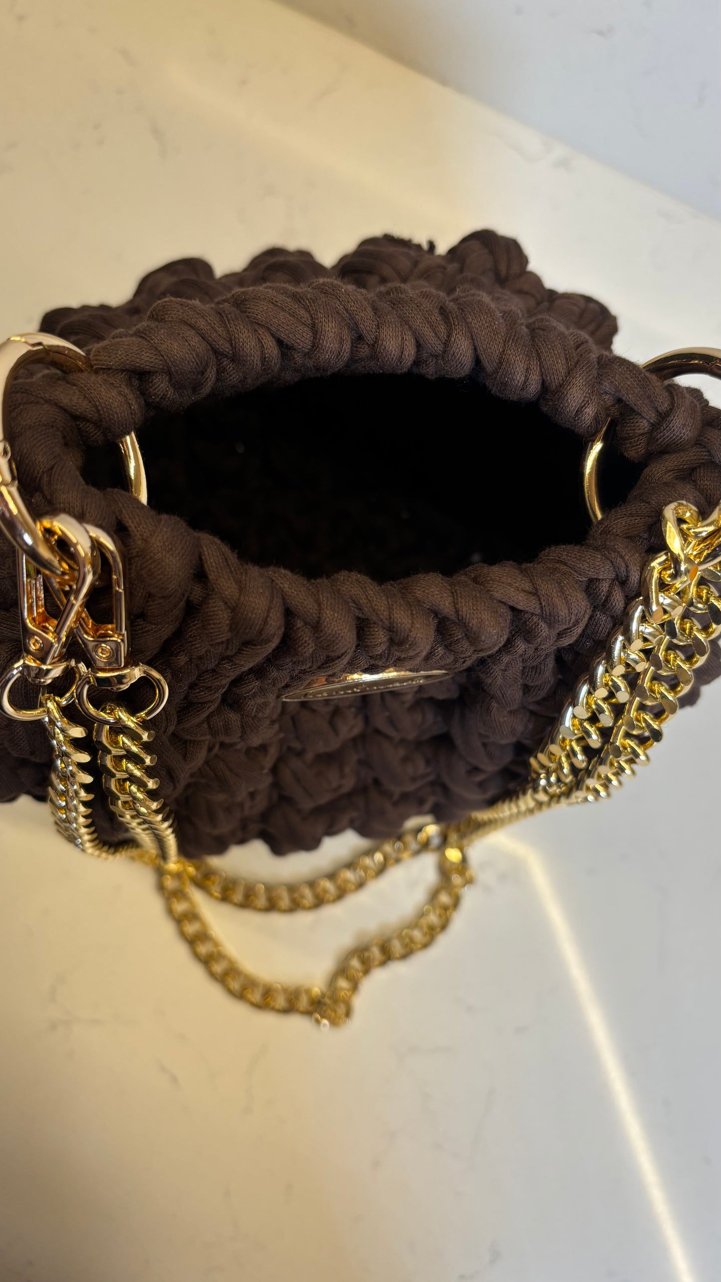 Chocolate Brown Crossbody Bag
