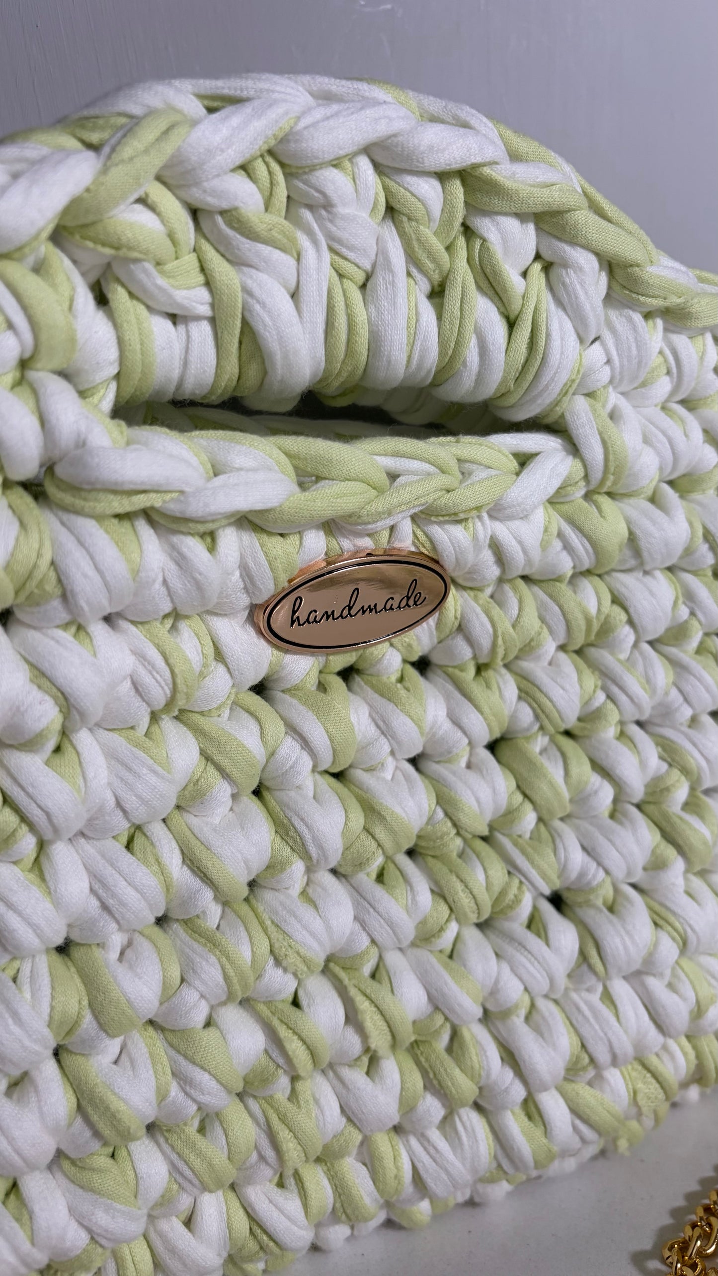 The Sienna Midi- Lime & White