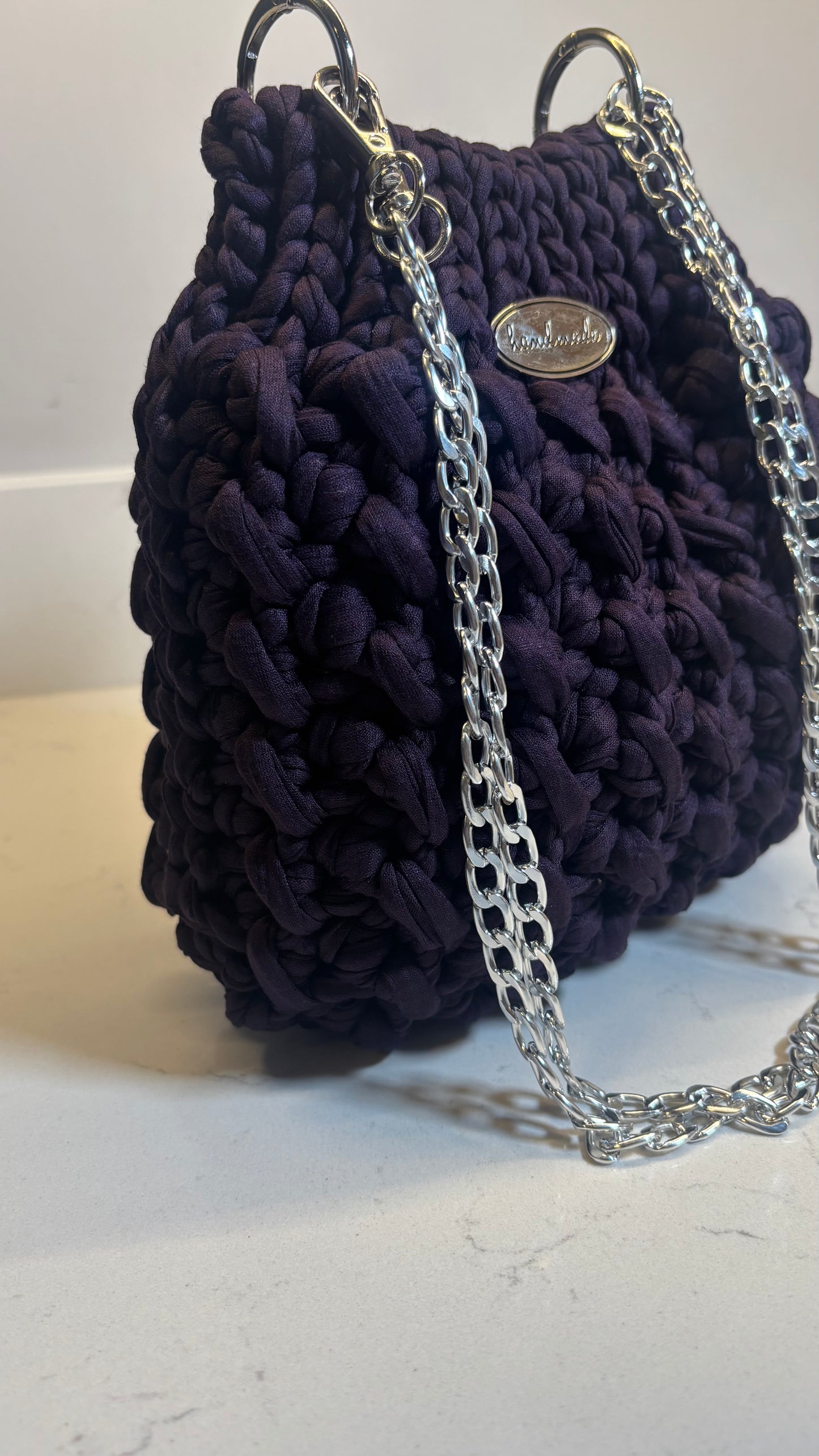 Deep Purple Crossbody Bag