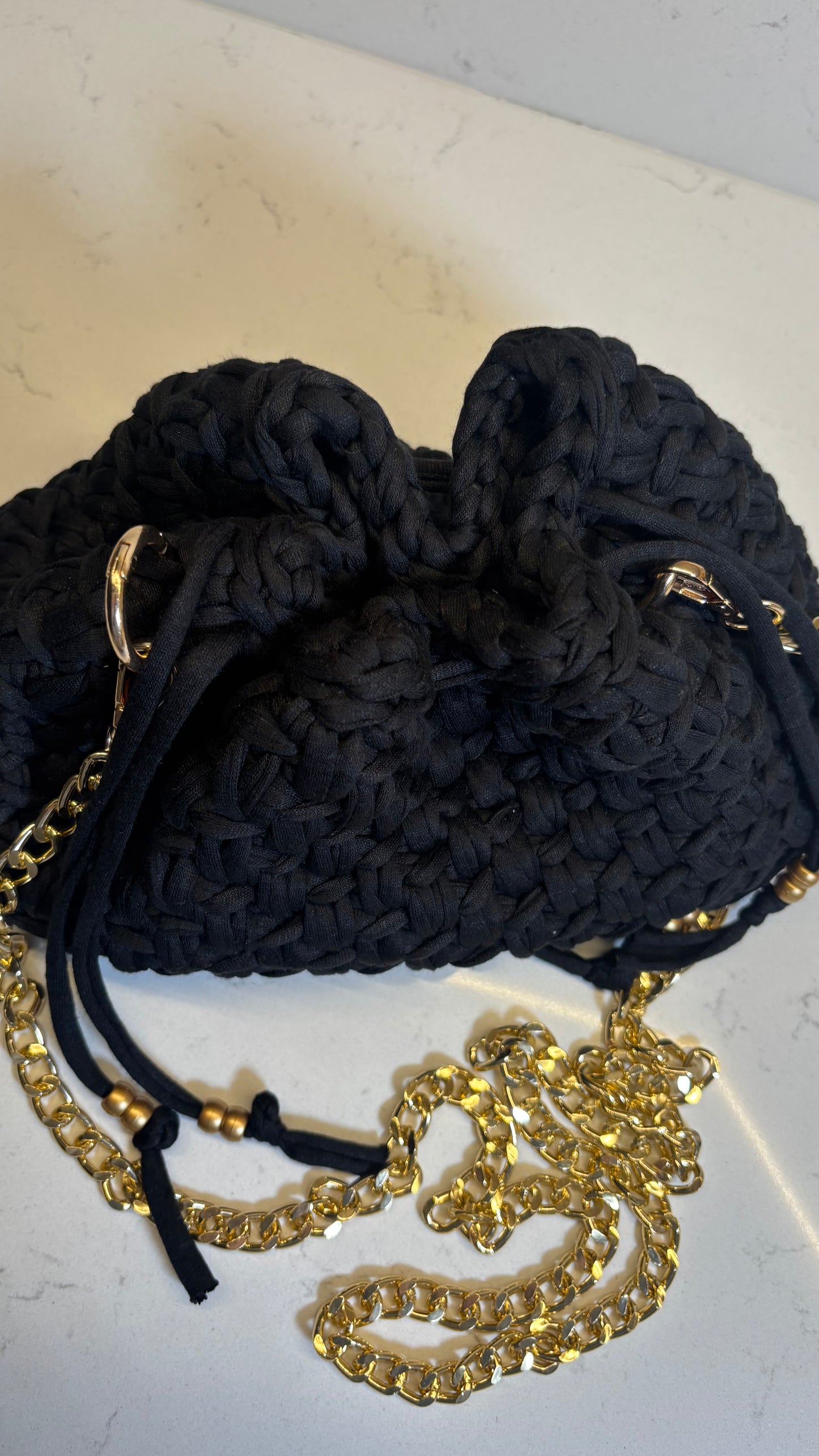 Black Pouch Bag