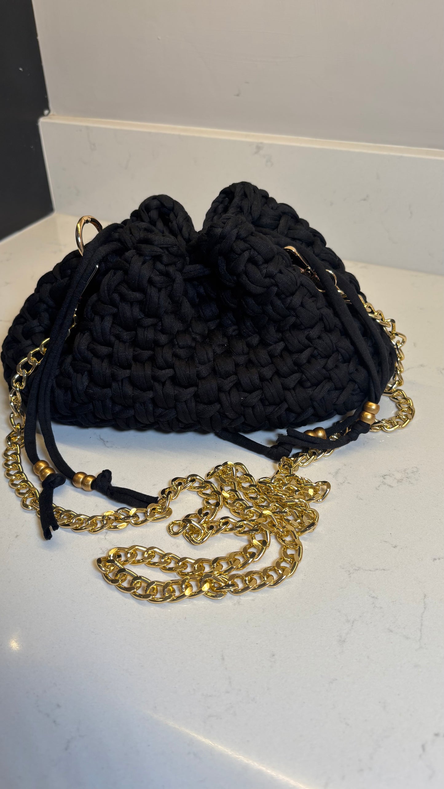 Black Pouch Bag