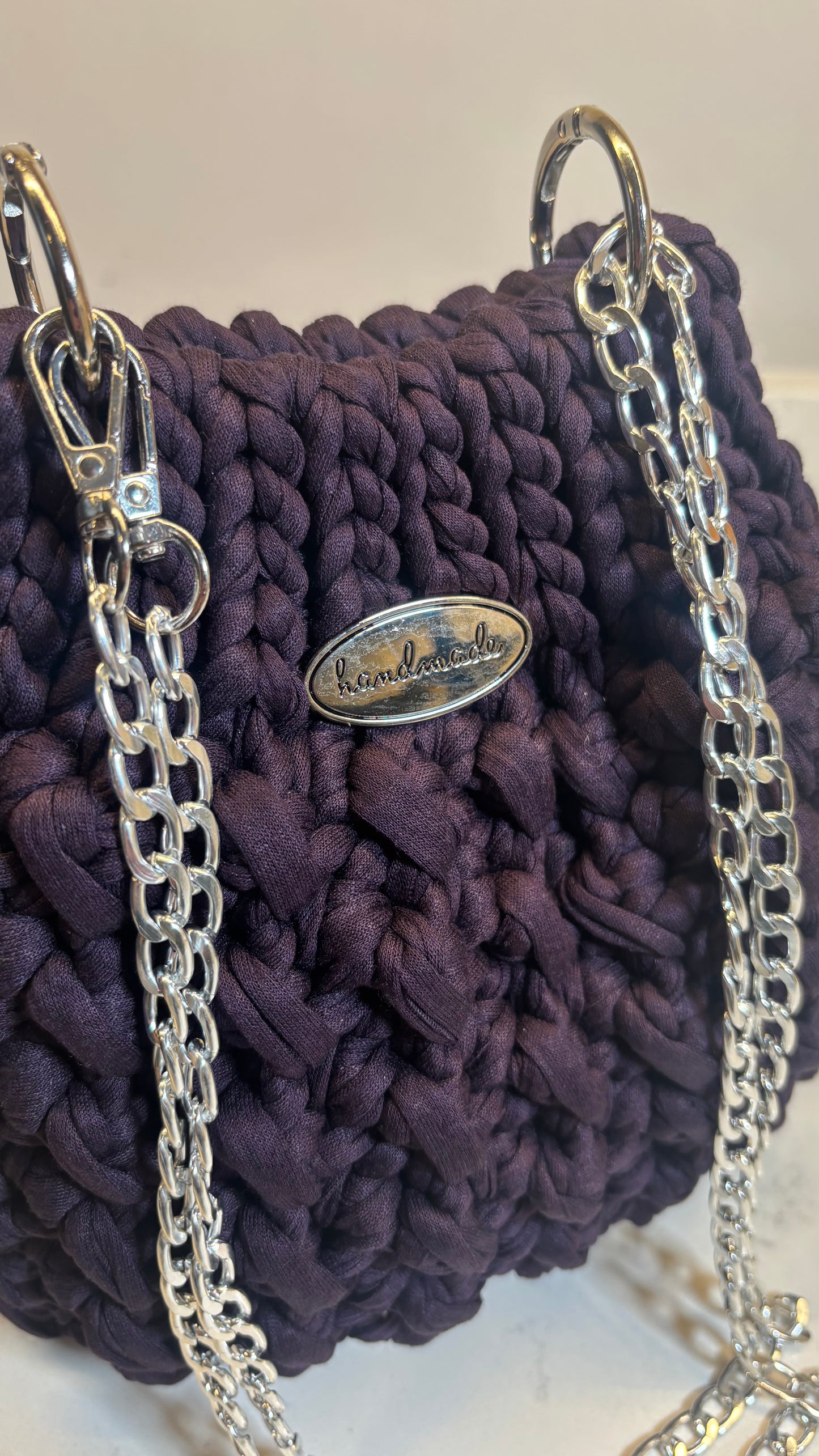 Deep Purple Crossbody Bag