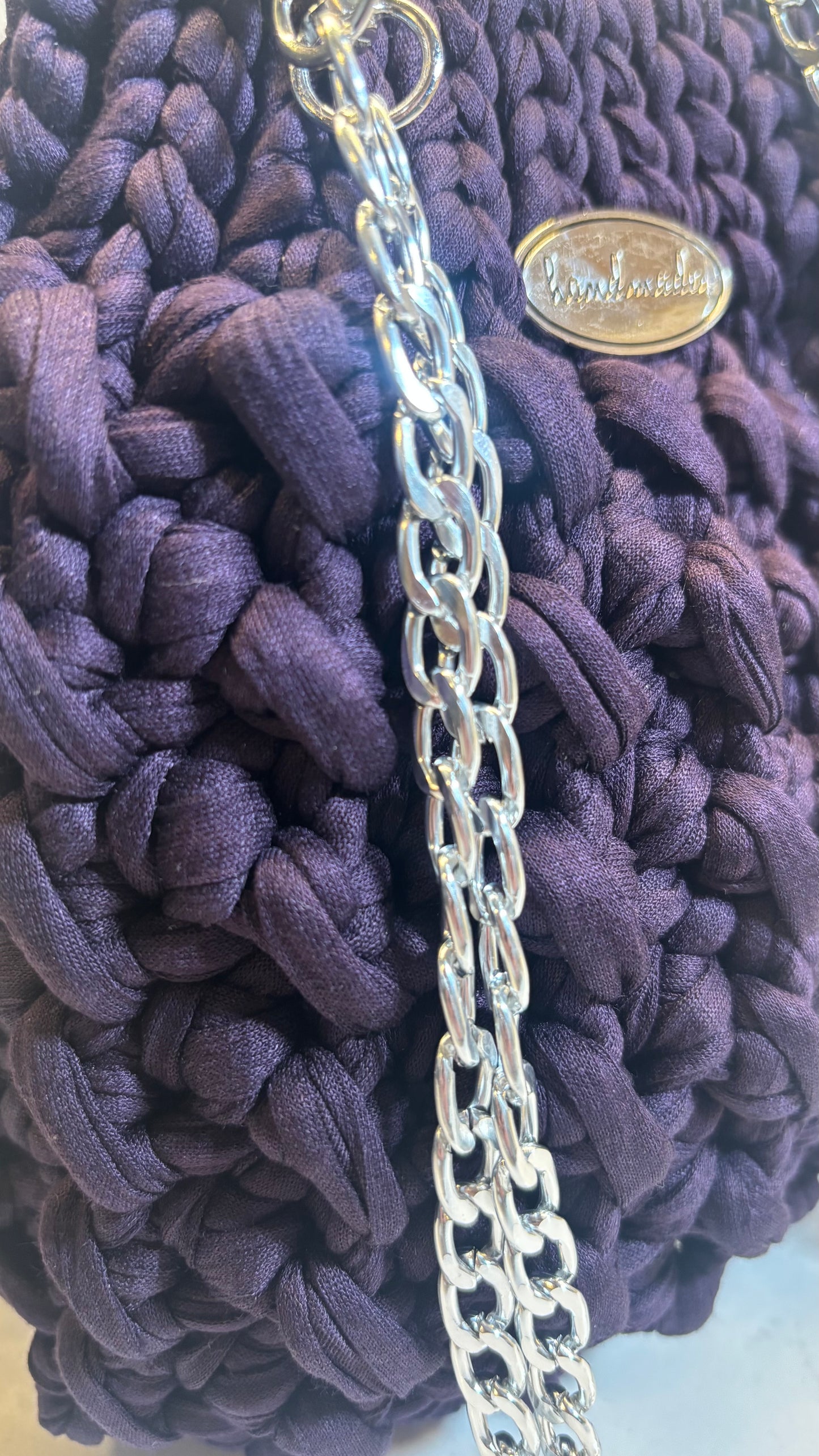 Deep Purple Crossbody Bag