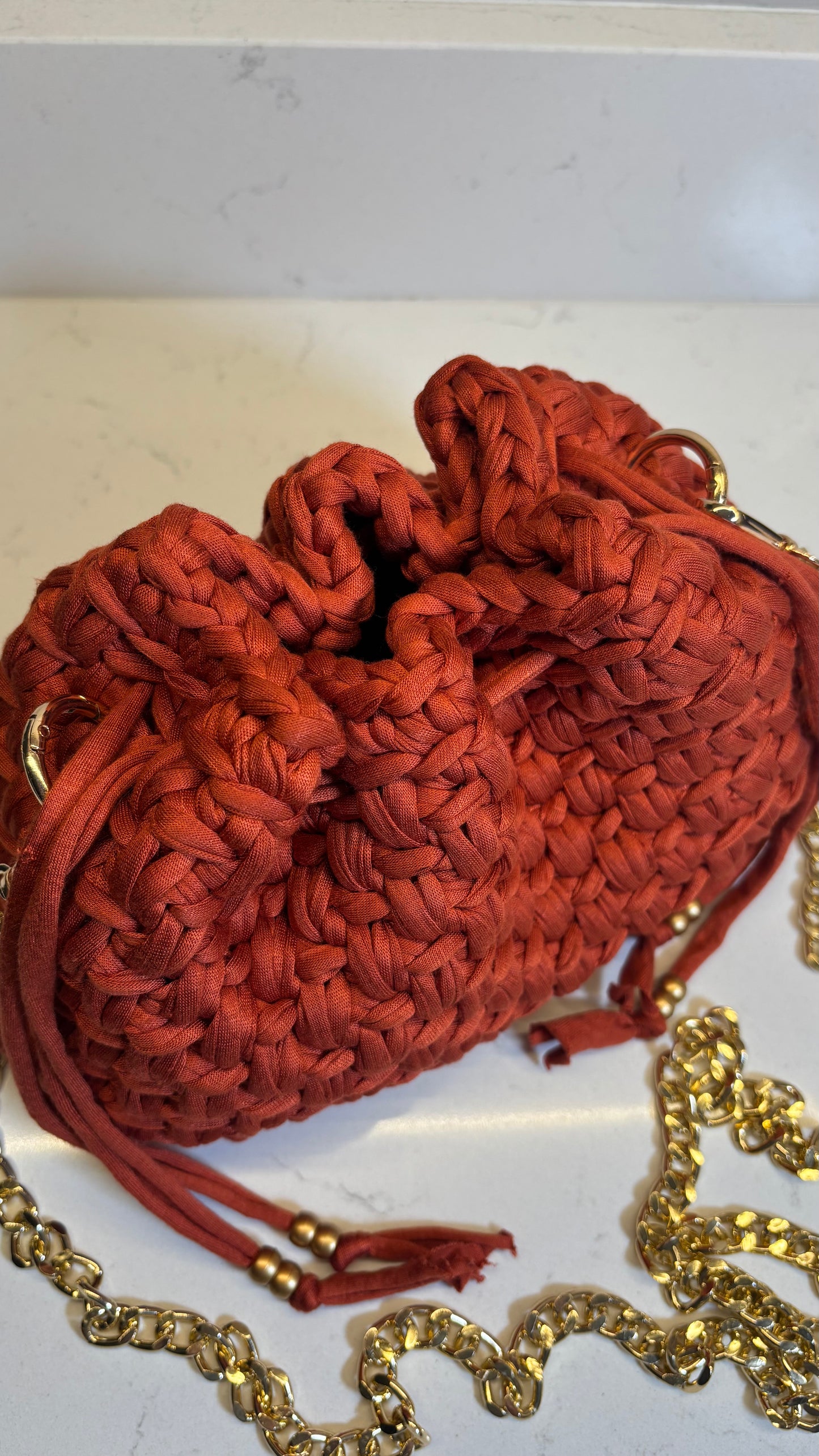 Brown Pouch Bag