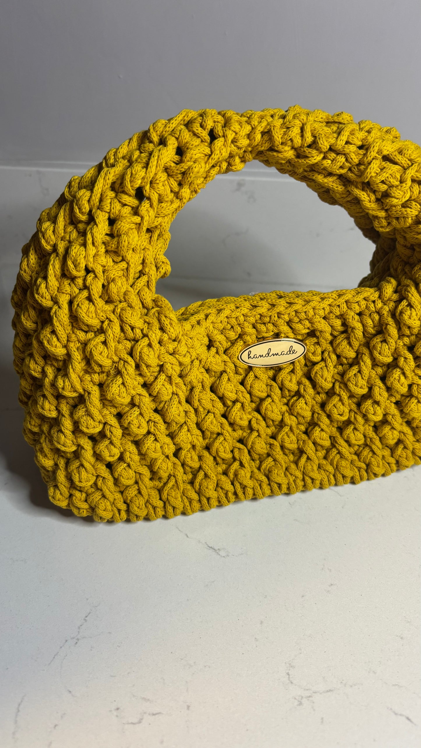Mustard Slouch Handbag