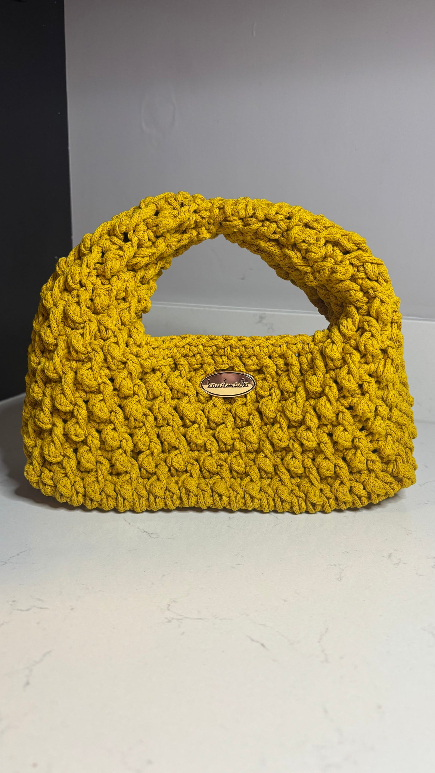 Mustard Slouch Handbag