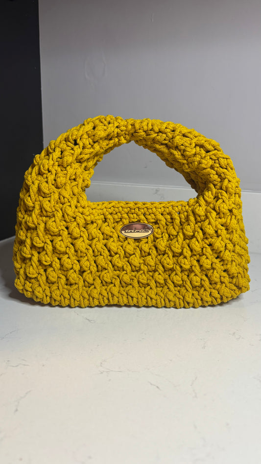 Mustard Slouch Handbag