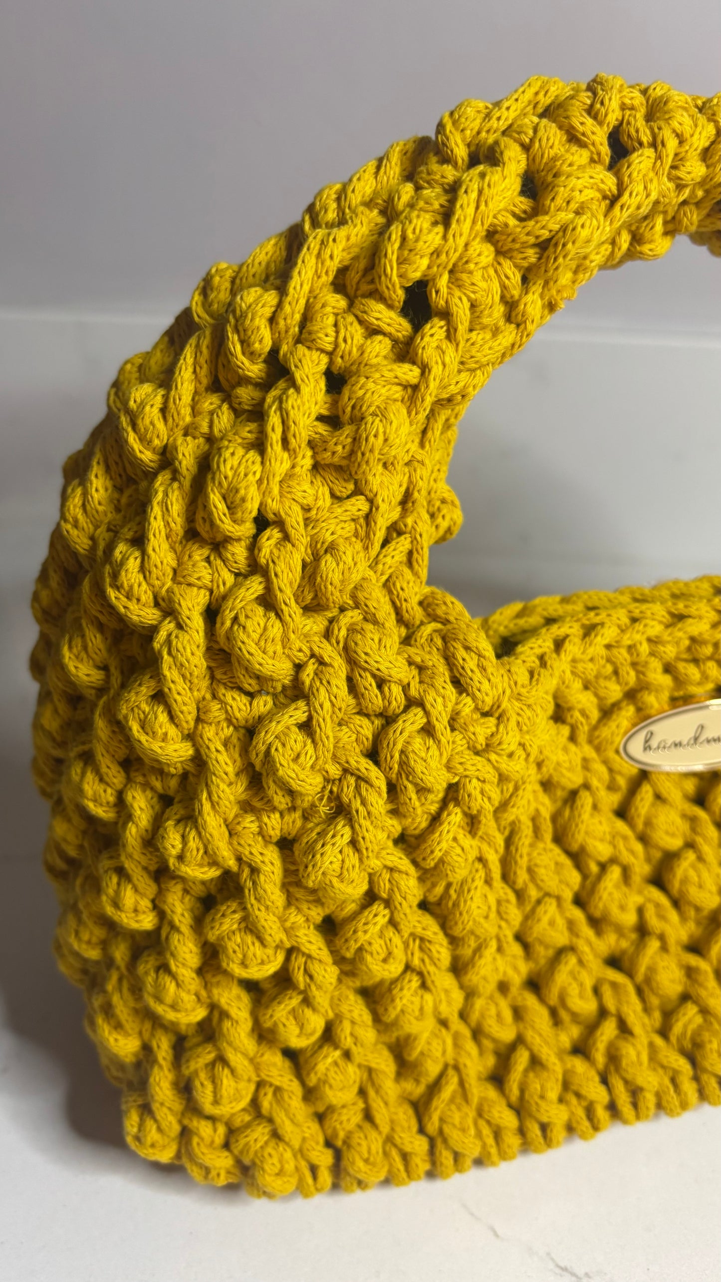 Mustard Slouch Handbag