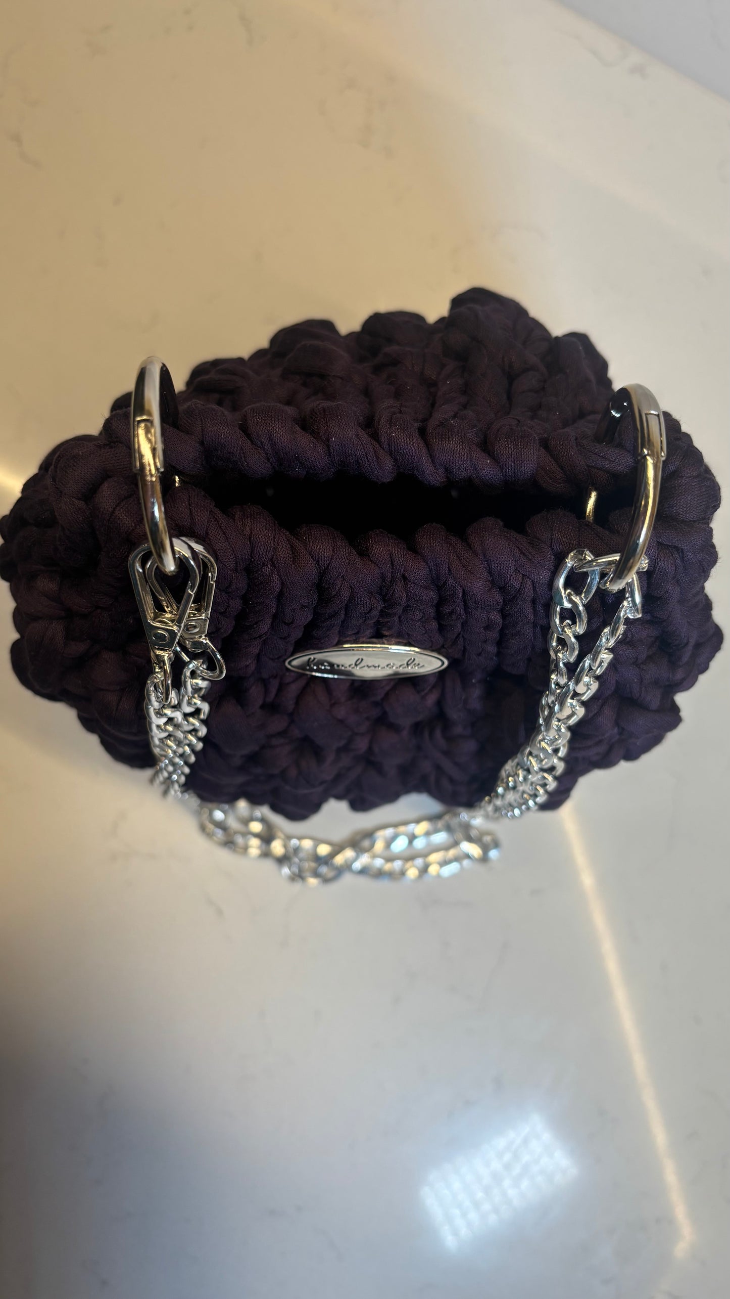 Deep Purple Crossbody Bag