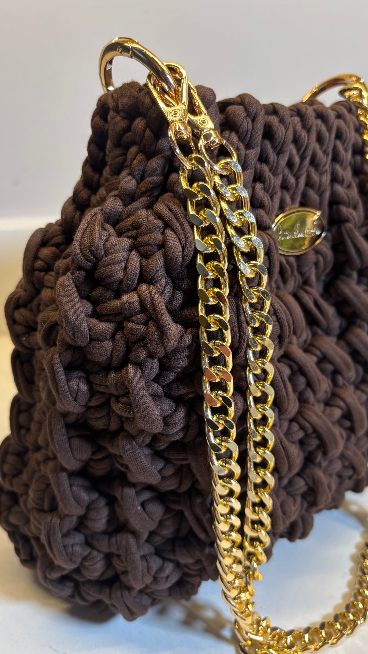 Chocolate Brown Crossbody Bag