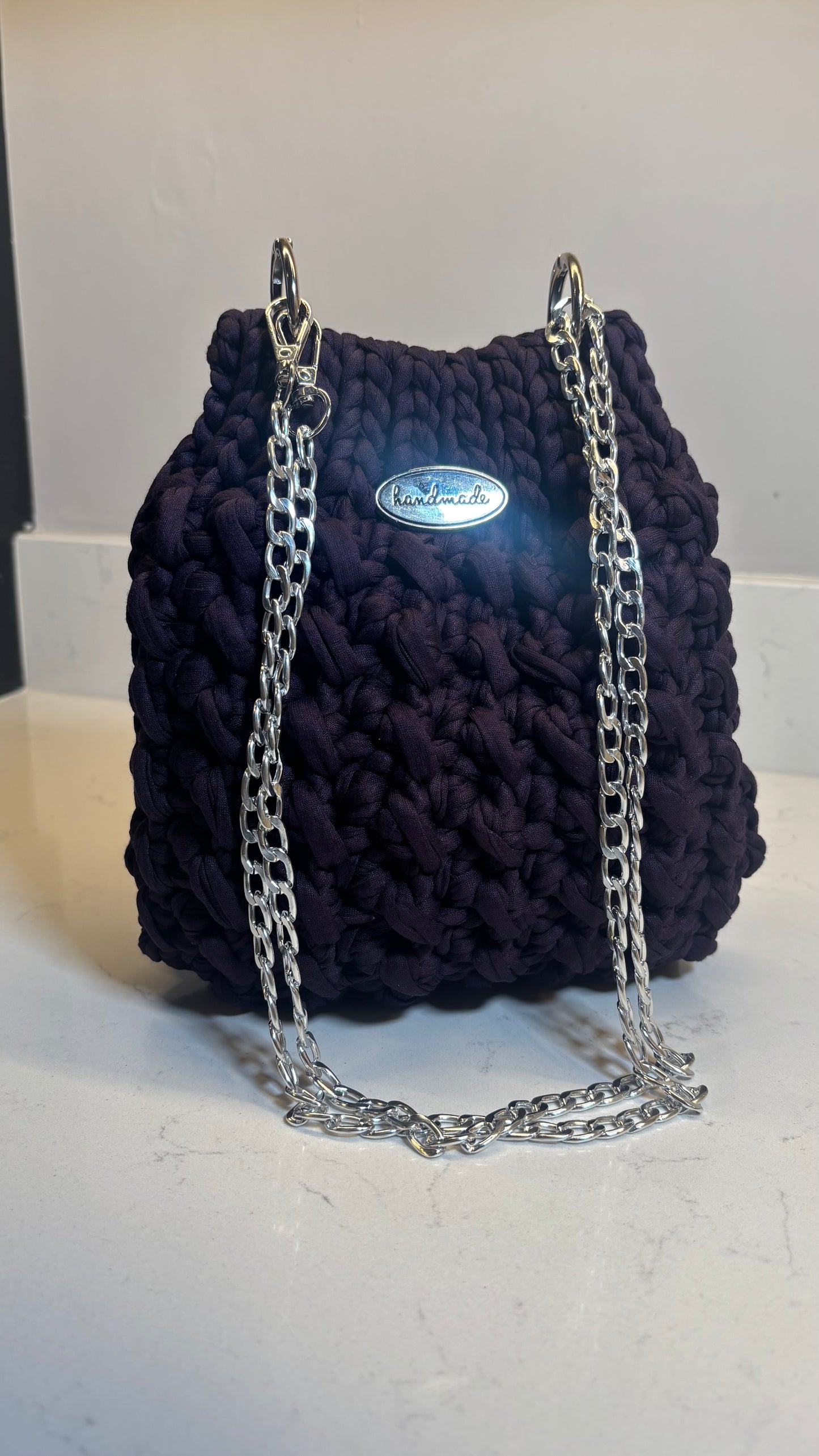 Deep Purple Crossbody Bag